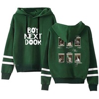 KPOP BOY NEXT DOOR BOYNEXTDOOR Album Oversized Hoodie Women Men Harajuku Sweatshirt Streetwear Hip Hop Pullover Hooded Jacket