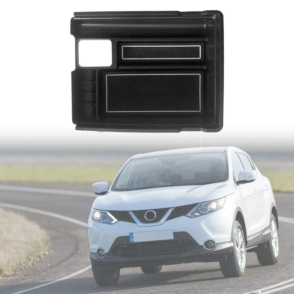 For Nissan X-Trail X Trail T32 Rogue Qashqai J11 Car Center Console Armrest Storage Box Organizer Tray Car Accessories