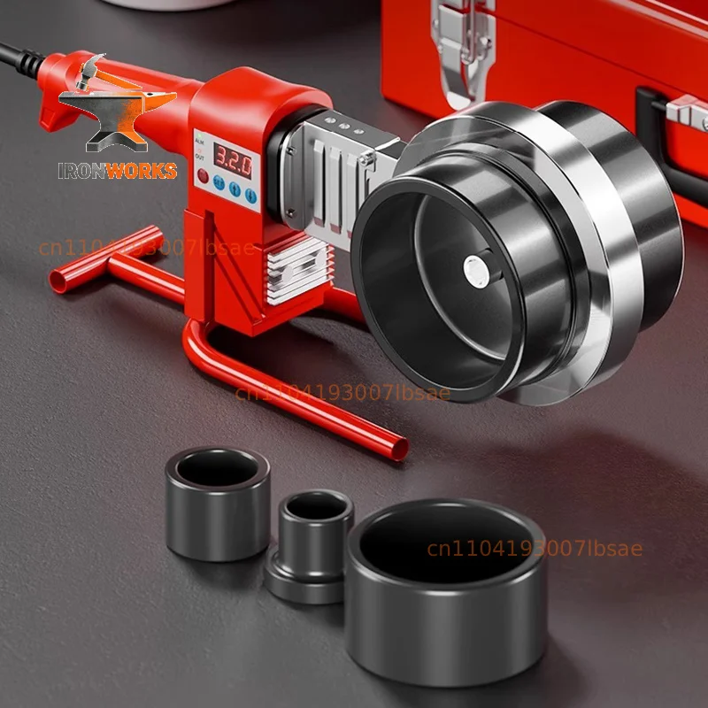 3200W PPR Plastic Welders Kit Water Pipe Heater High Power Welding Machine Pipe Hot Melt Butt Welder Set Digital Display Welders