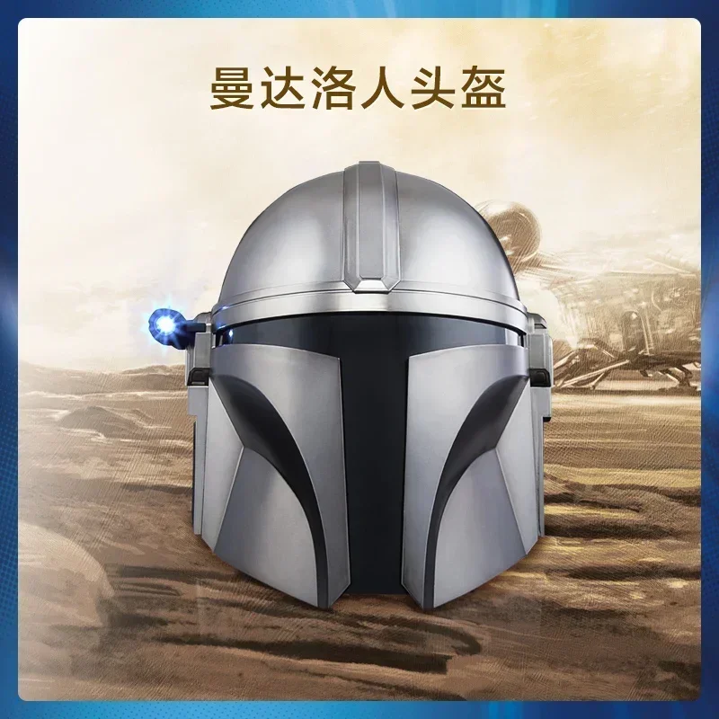 Original Star Wars The Black Series The Mandalorian Premium Helmet 1/1 Scale F0493 Cosplay Collectible Toy Cool Gift