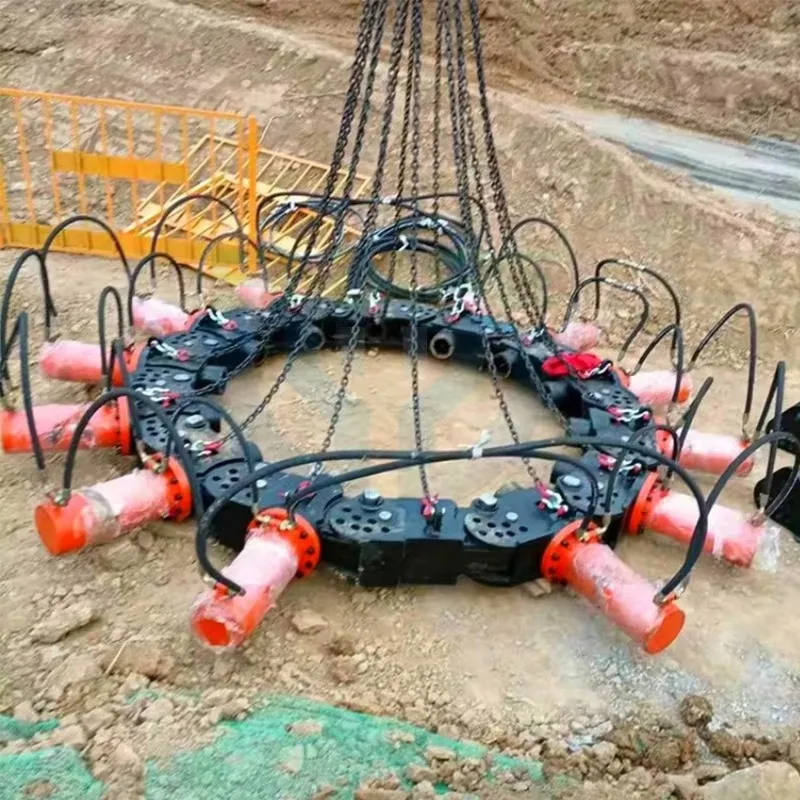 Modular Hydraulic Concrete Pile Breaker 300-2500mm Adjustable Pile Cropper For Cast-in-situ and Precast Pile