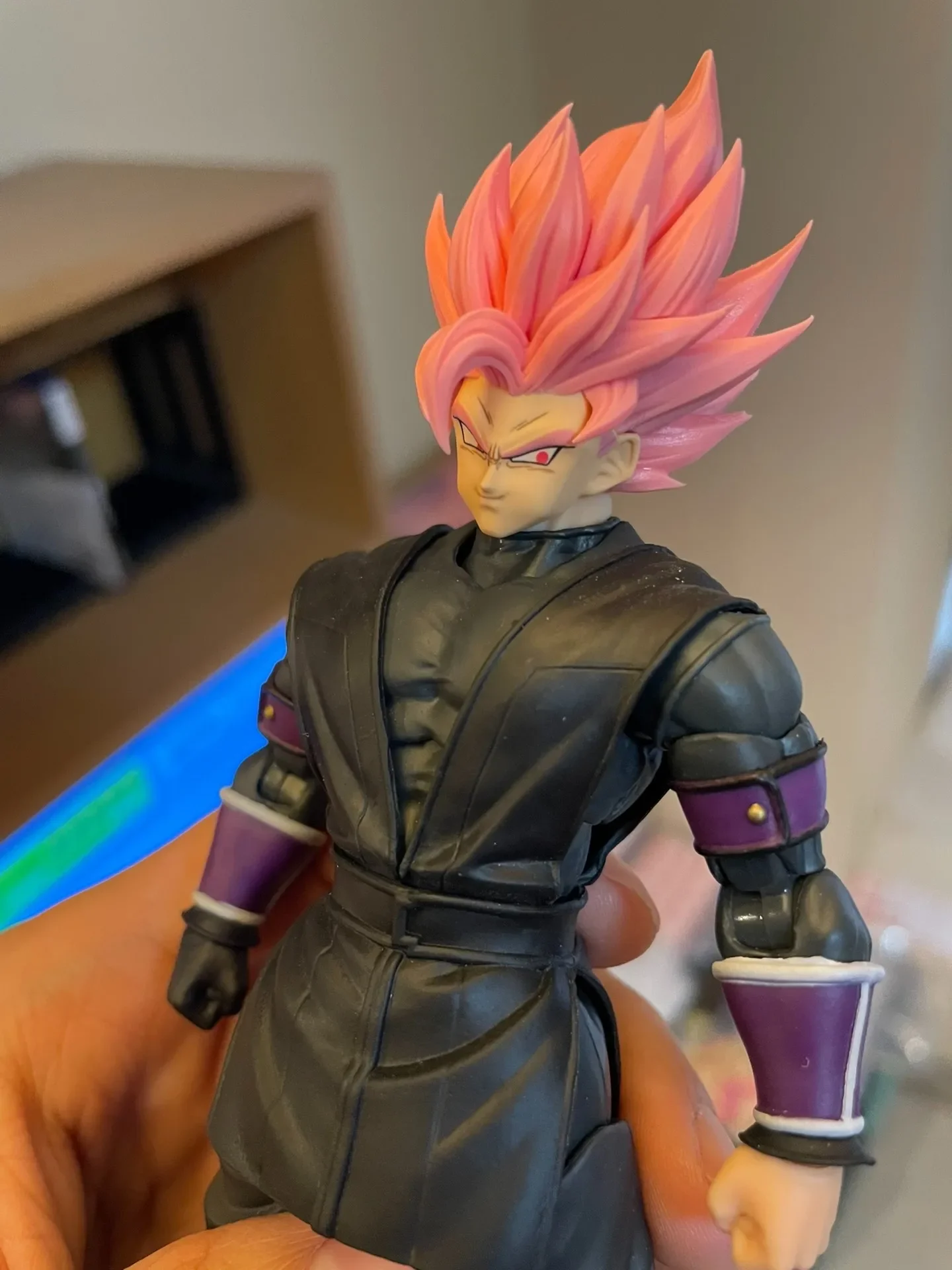 متوفر في المخزون جيس لعبة دراغون بول الترا غريزة سون جوكو Shf Ssj2 منحوتات الرأس مجموعة أدوات نموذج أجزاء شخصيات الحركة أنيمي لعبة هدية