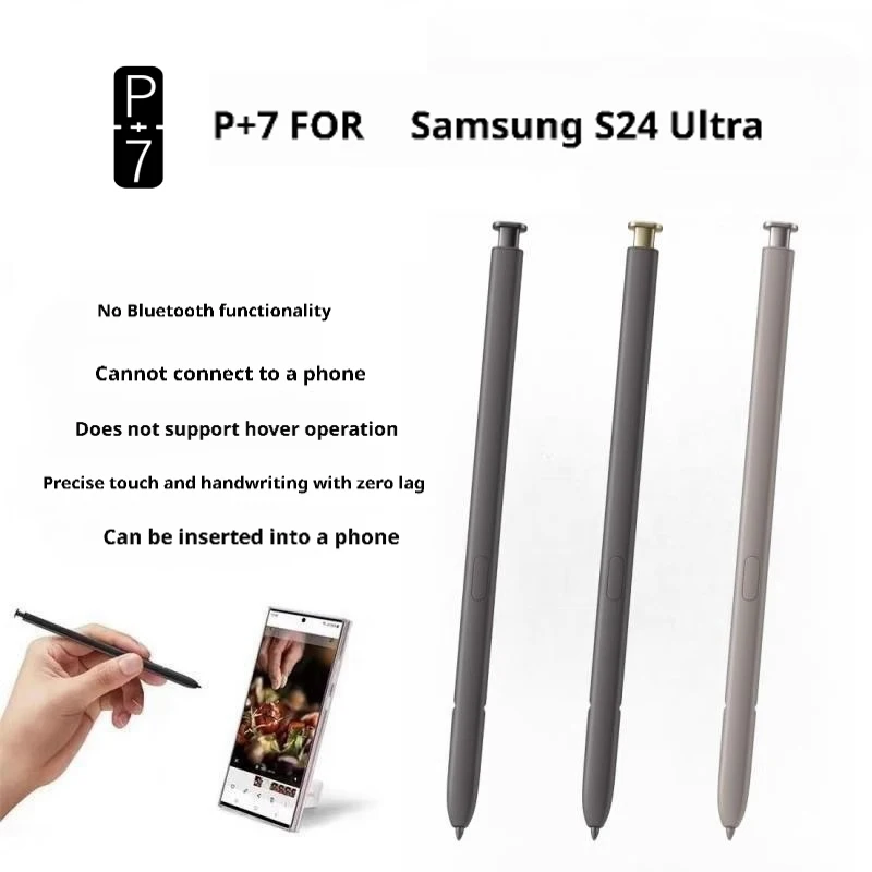 P+7 Stylus Without Bluetooth  Pen For Samsung Galaxy S24Ultra Stylus SPen  S24U Pen Touch Screen s24ultra Pen
