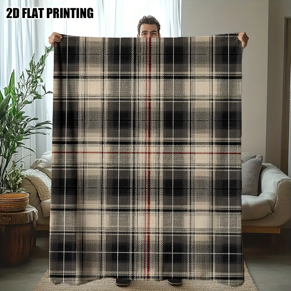 

1pc Blanket, Soft Warm All-Season Throw for Home, Office, Camping, Ideal Gift for Birthday, Anniversary, Blankets Clearance Sale