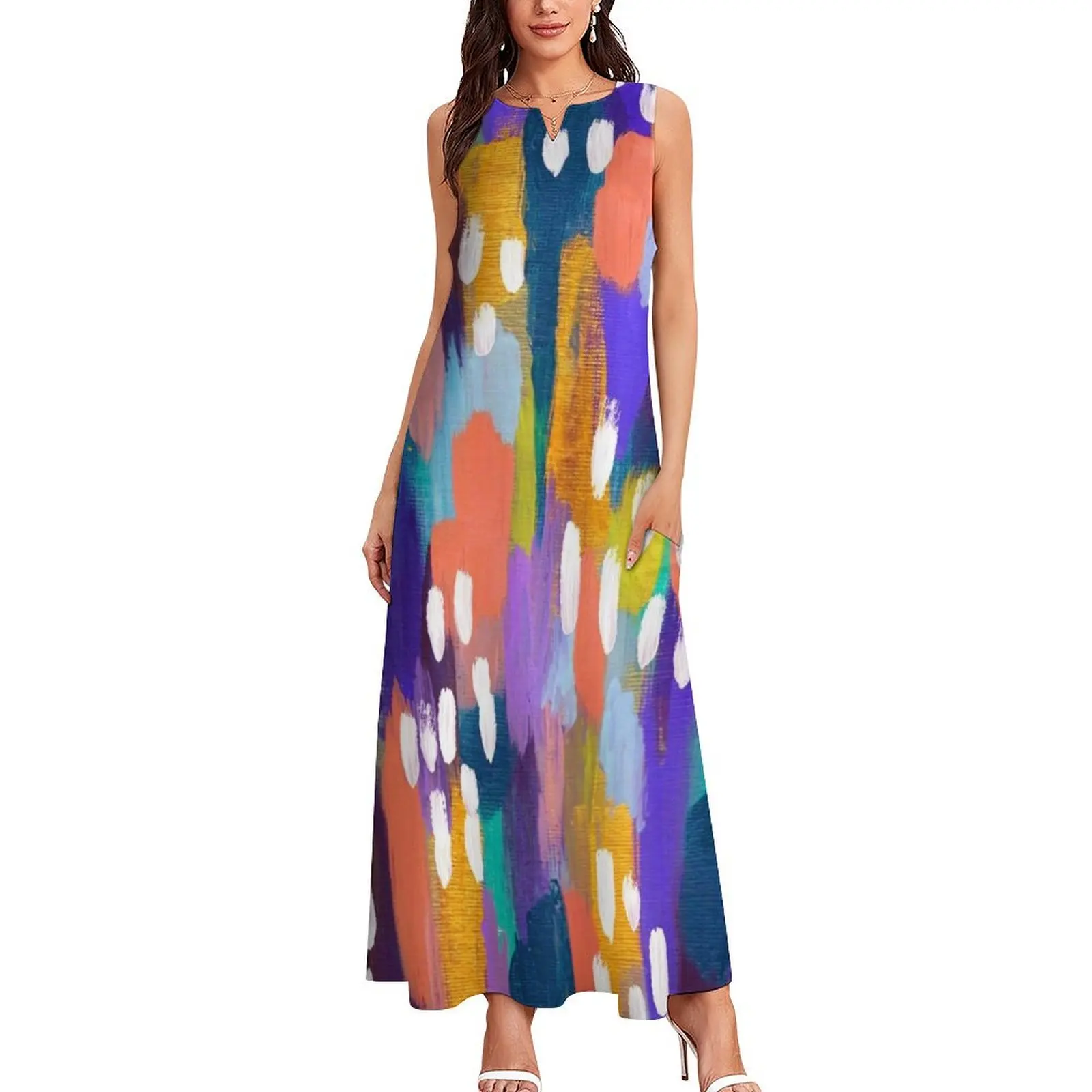 Jules - Abstract Long Dress dress for women dresses women summer 2025 evening dresses luxury 2025