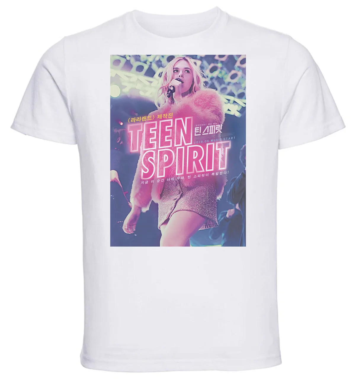 T-Shirt Unisex White Playbill teen spirit variant 1