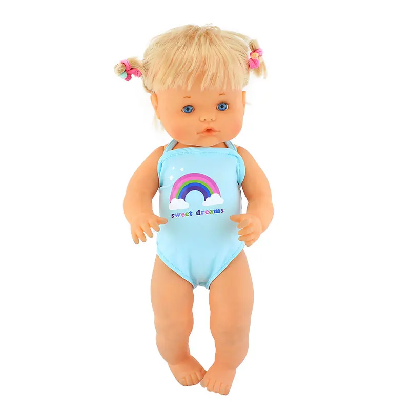 2022 New Bikini Suit Wear For 42 cm Nenuco Doll 17 Inches Baby Doll Clothes