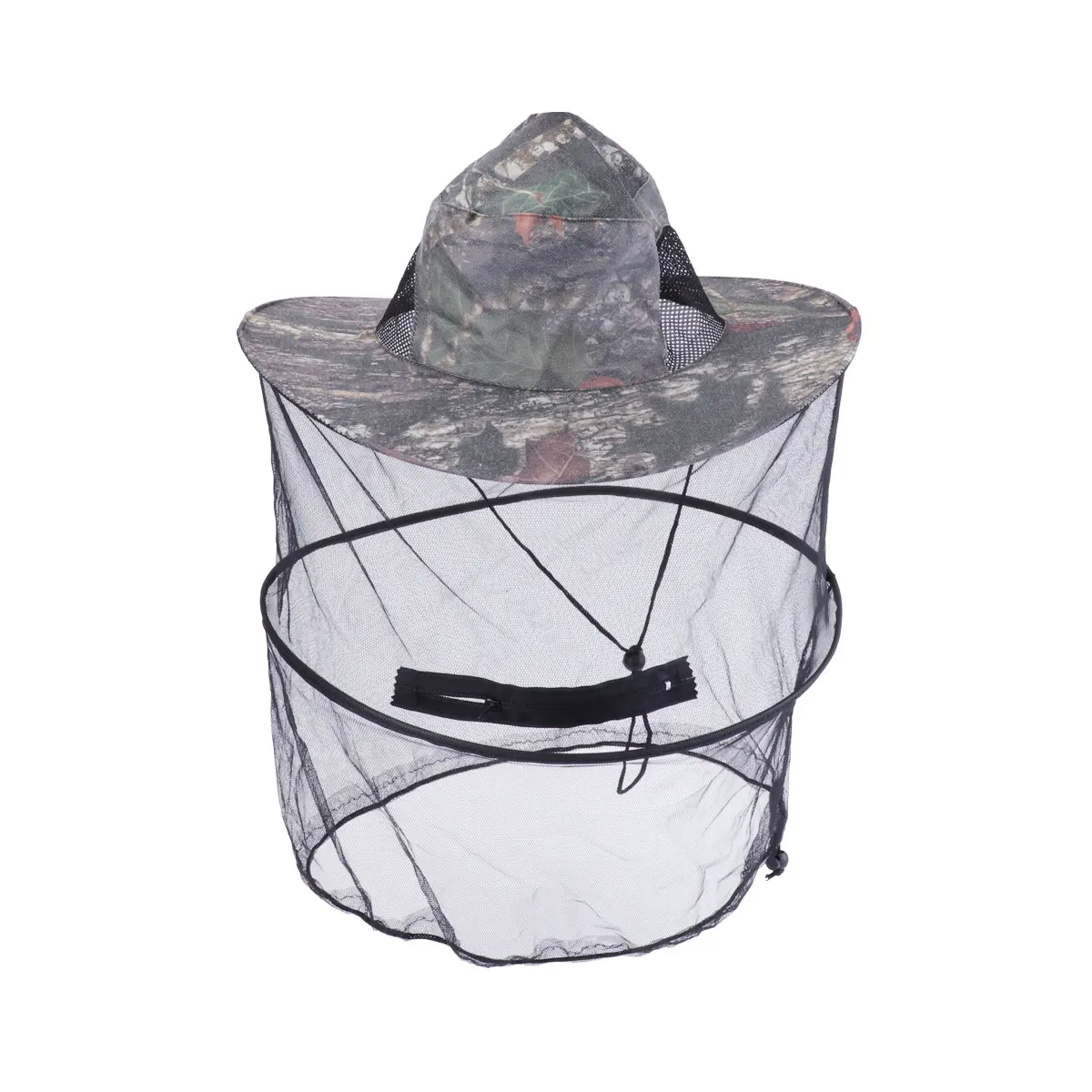 

Mosquito Hat Lightweight Quick Drying Sun Protection Fishing Hats Insect Repellent Boonie Hat with Neck Flap Foldable Outdoor