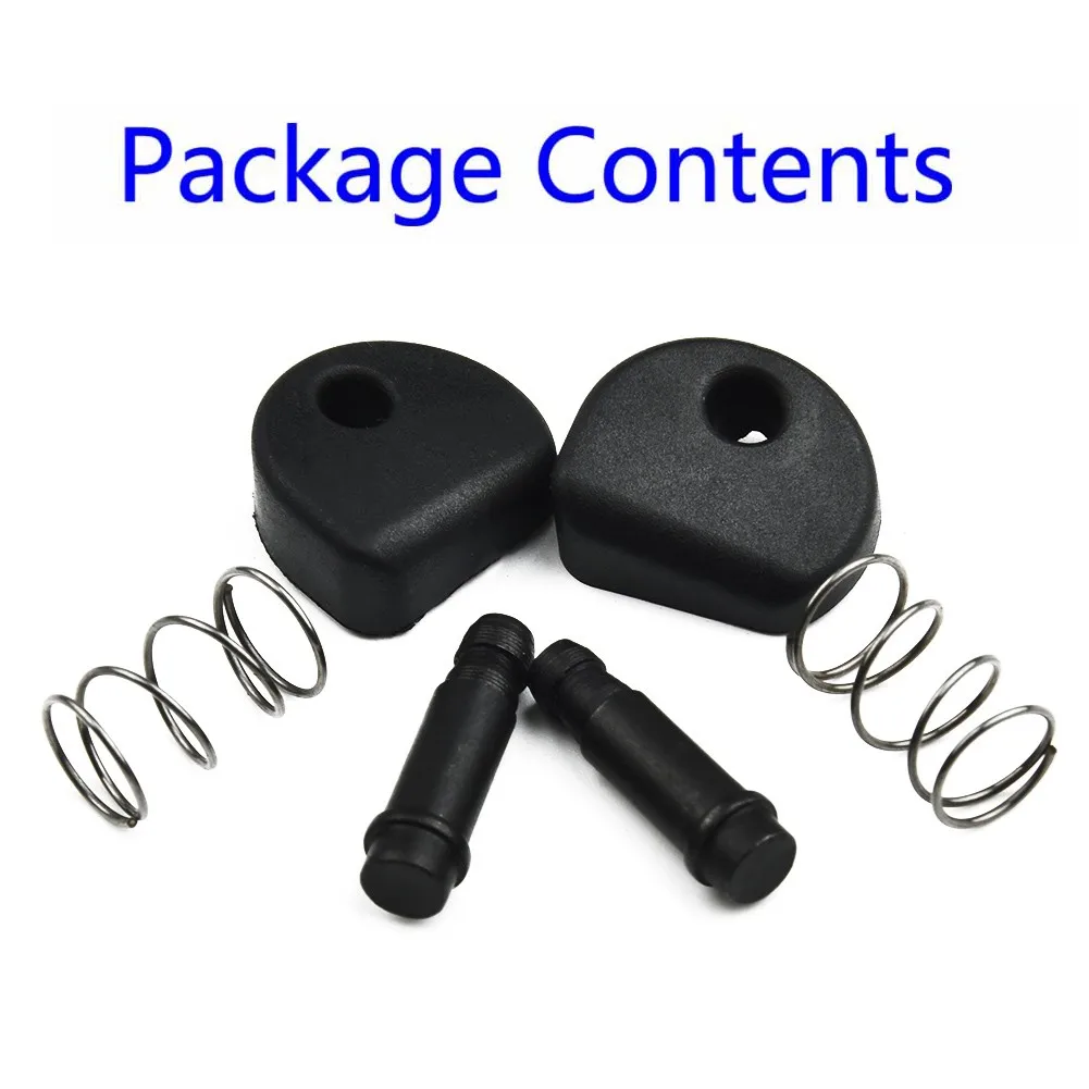 High Quality Lock Button Grinder Brake Grinder Brake Self-locking Button Plastic 2 Set Angle Grinder Black Repair Tool