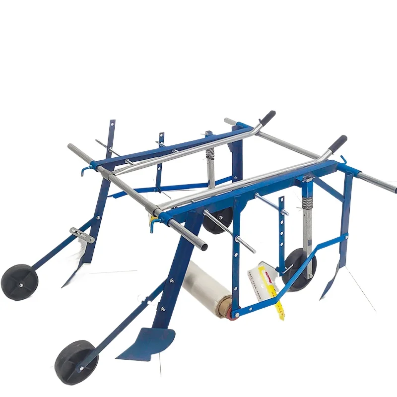 

Mulch covering machine Manual hand pulling mulch machine Automatic multi-functional cover film machine Agricultural tool cover