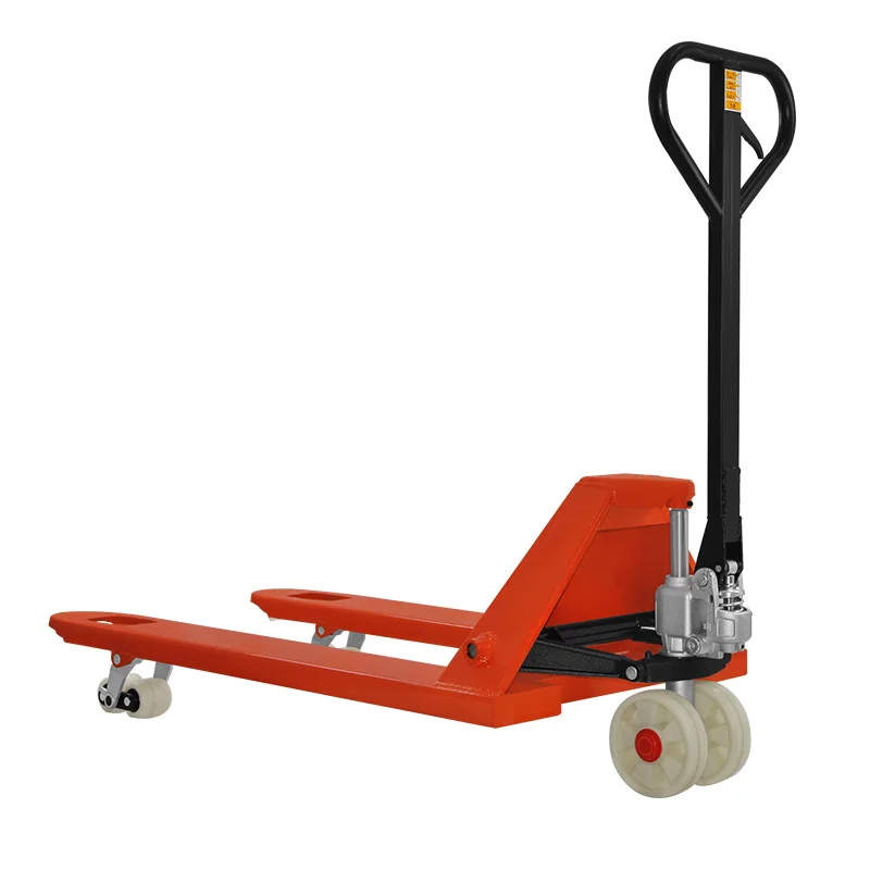 Uni-Silent 4 Ton Heavy D uty Pump Forklift Truck Manual Hydraulic Truck Pallet Truck With Nylon Wheels AC4.0-685N