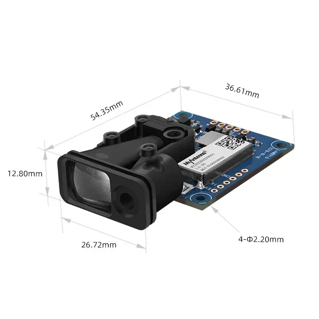 رائجة البيع 80 متر المدى 1 مللي متر دقة 20 هرتز معدل RS232 واجهة وحدة مسافة الليزر طويلة المدى #5