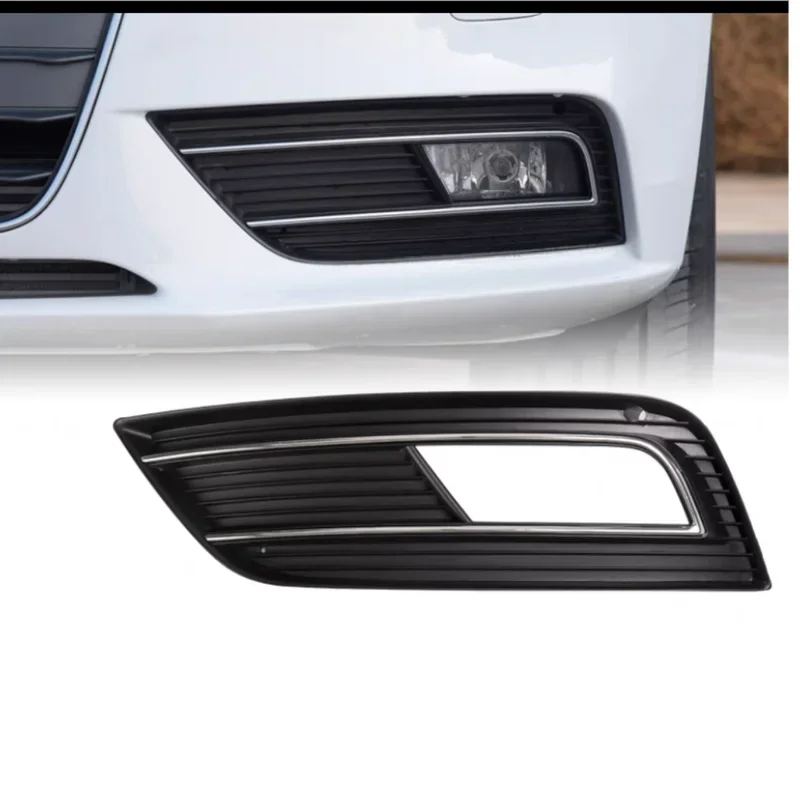 

Car Fog Lights Grill Cover Bumper Lower Grille for Audi A4 Quattro B8 B9 2013 2014 2015 2016 8KD807681B 8KD807682B ABS Plastics