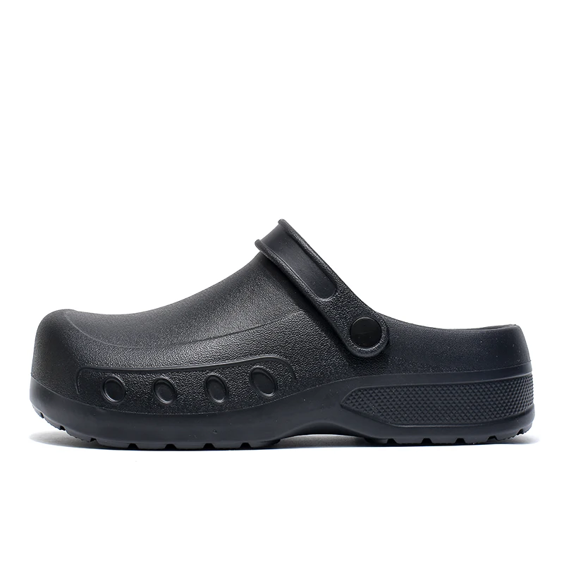 Men's Chef Kitchen Shoes for Men EVA Injection Anti-slip Slippers Outsole Comfortable Garden Clogs Waterproof Sandals Size 39-50 image 6