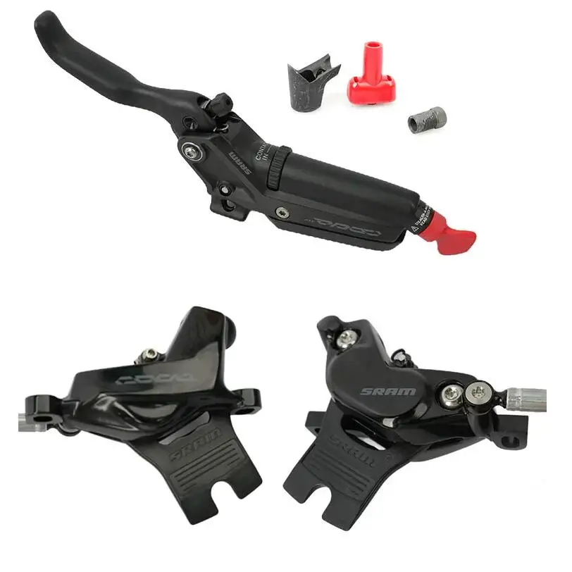 SRAM Code BRZ ULT SLV 4-PISTONS Hydraulic Disc Brake 950-2000mm/950-1950mm Front & Rear Black MTB GLB bike accessories