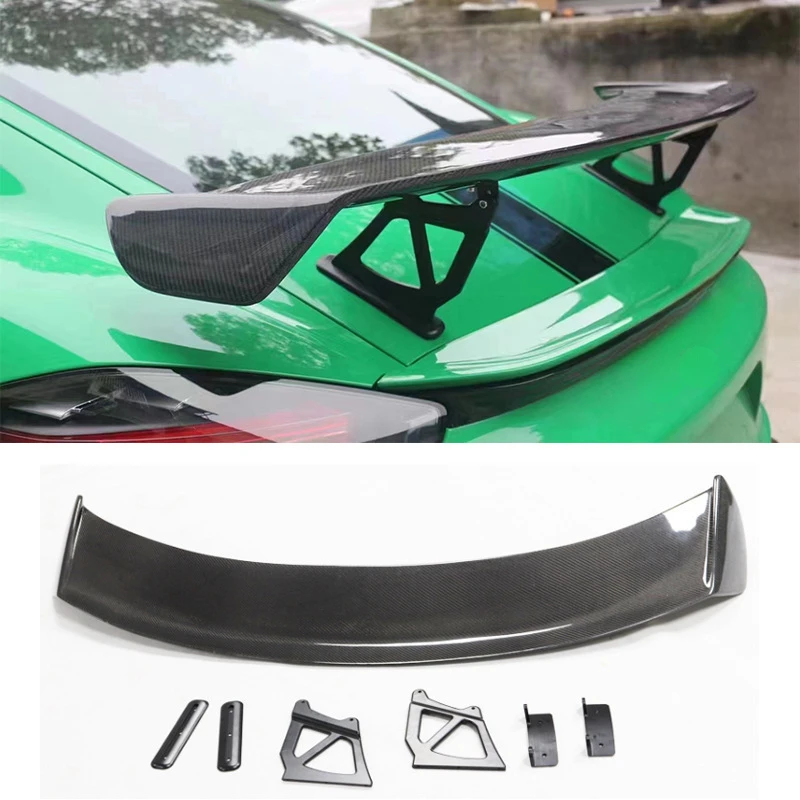 

Suitable 718 Carbon Fiber Modified New GT4 Style Tail Wing Fixed Wing Top Wing Spoiler