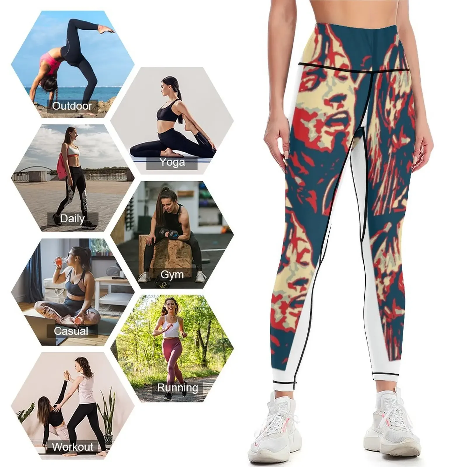 أكسل روز تأثير الرسم يناير 2021 طماق النساء ملابس رياضية اللياقة البدنية الصالة الرياضية الملابس النشطة يغطي الرجل الرياضة المرأة طماق