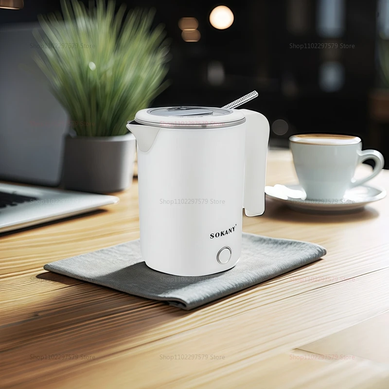 Portable 500ML Travel Electric Kettle Tea Coffee Stainless Steel Water Boiler Pot For Hotel Family Travel kitchen Smart kettle