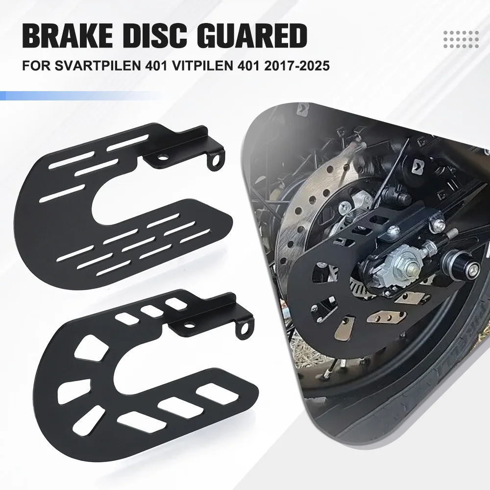 

For Husqvarna SVARTPILEN 401 VITPILEN 2018 2019 2020 2021 2022 2023 2024 2025 Motorcycle Front Brake Disc Guard Protector Cover