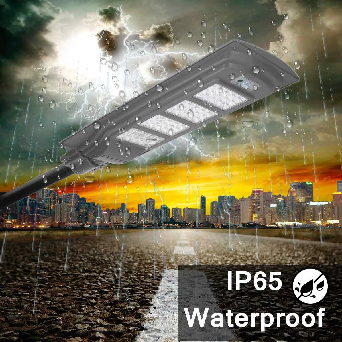 Solar Wall Light Infrared PIR Motion Sensor Led Street Light 200/400/600/800W Outdoor Lighting Cob Sensor Garden Lamp led light