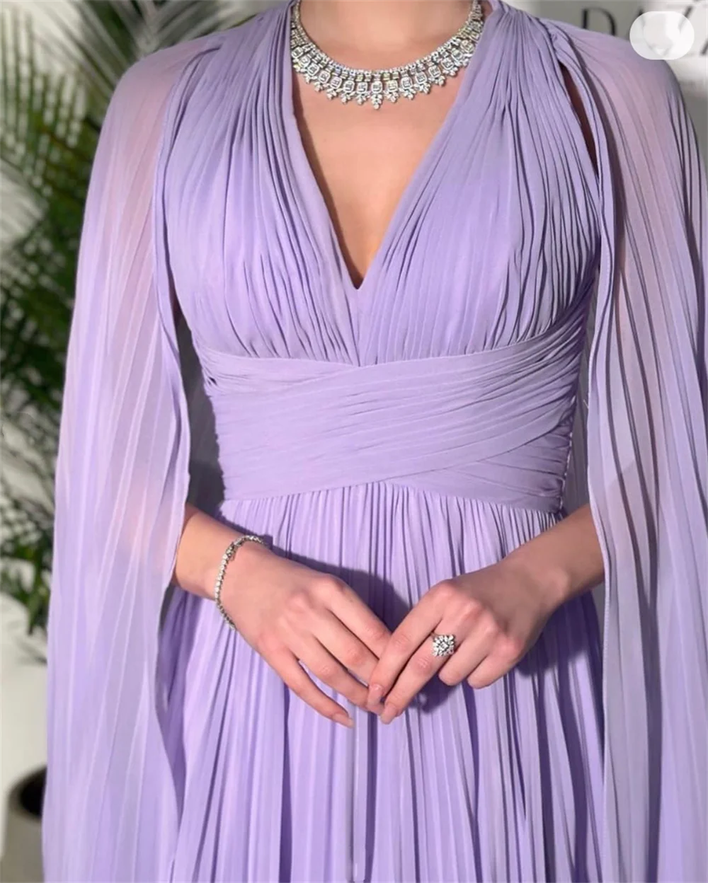 Annie-Robe de mariée violette avec plis en forme de A, robes de Rhpour femmes élégantes, robes sur mesure pour les occasions, robe éducative de Fi.C.