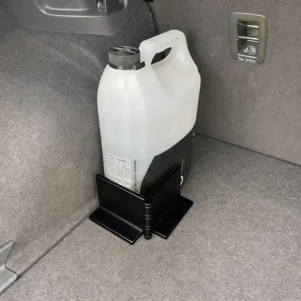 Suporte de fixação universal para porta-malas de carro, sem perfuração (2 peças), fivela de borracha antiderrapante resistente, organizador de carga para sedan e suv