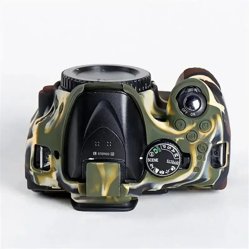 Protective cover For Nikon D600 D610 D7100 D7200 D7000 D5500 D5600 D7500 D5300 D750 D5200 soft silicone armor camera body case - Image 6