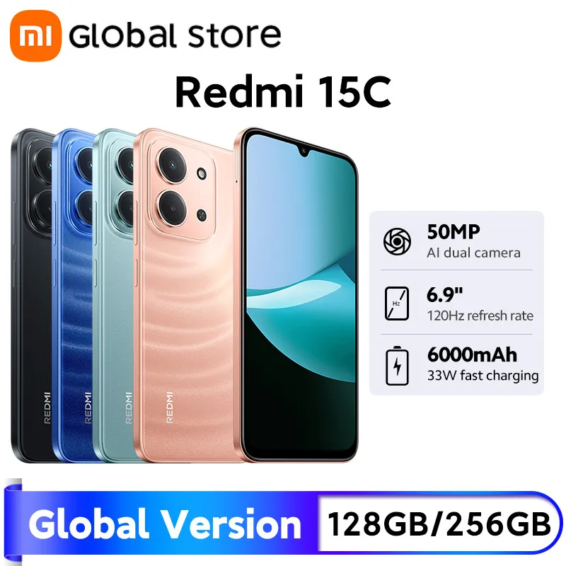 مراجعة تفصيلية لـ Xiaomi Redmi 15C: الهاتف الذكي المثالي بسعة بطارية 6000 مللي أمبير