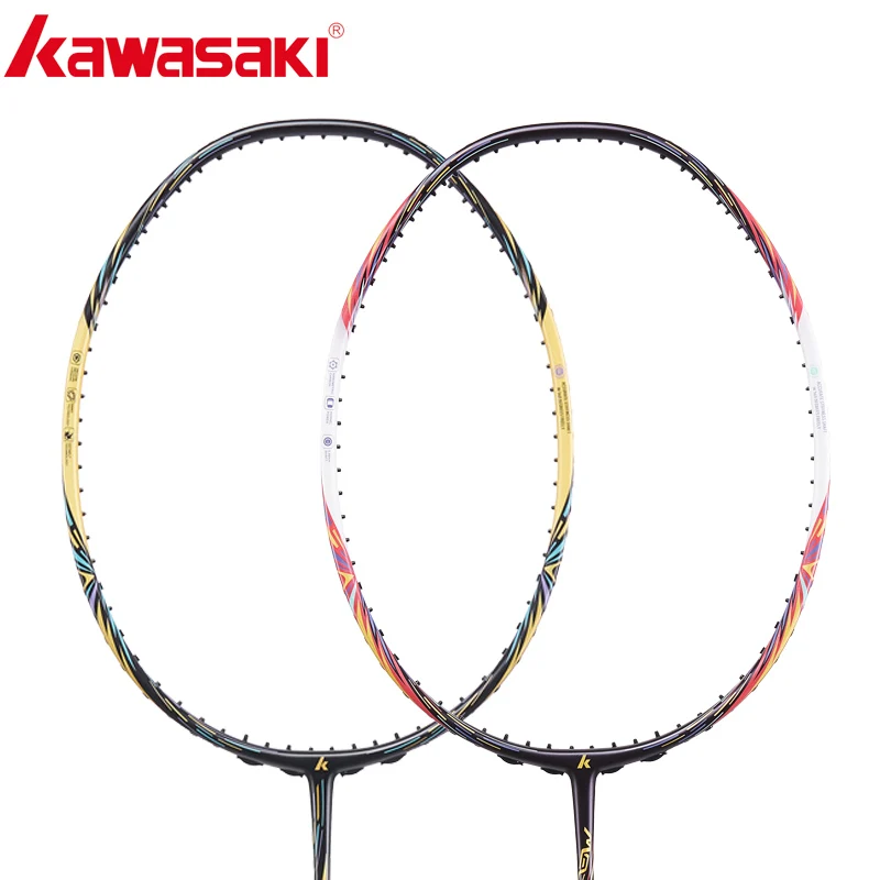 Kawasaki Master MAO 19 Racchetta da badminton professionale in fibra di carbonio 4U Racchetta offensiva Kawasaki 2024 NOVITÀ