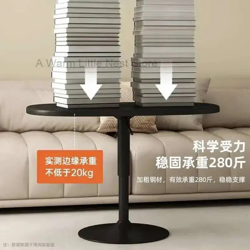 

Rock Slab Living Room Bedside Table Movable Sofa Coffee Table Mesa De Centro Sala Furniture Room Center Стол 사이드테이블 식탁 거실테이블
