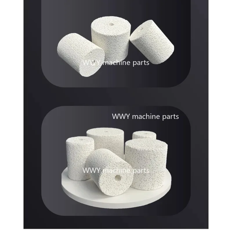 

Suitable for 1PC Laboratory Alumina Ceramic Furnace Plug, Corundum Tube Type High-temperature Insulation Pipe Plug