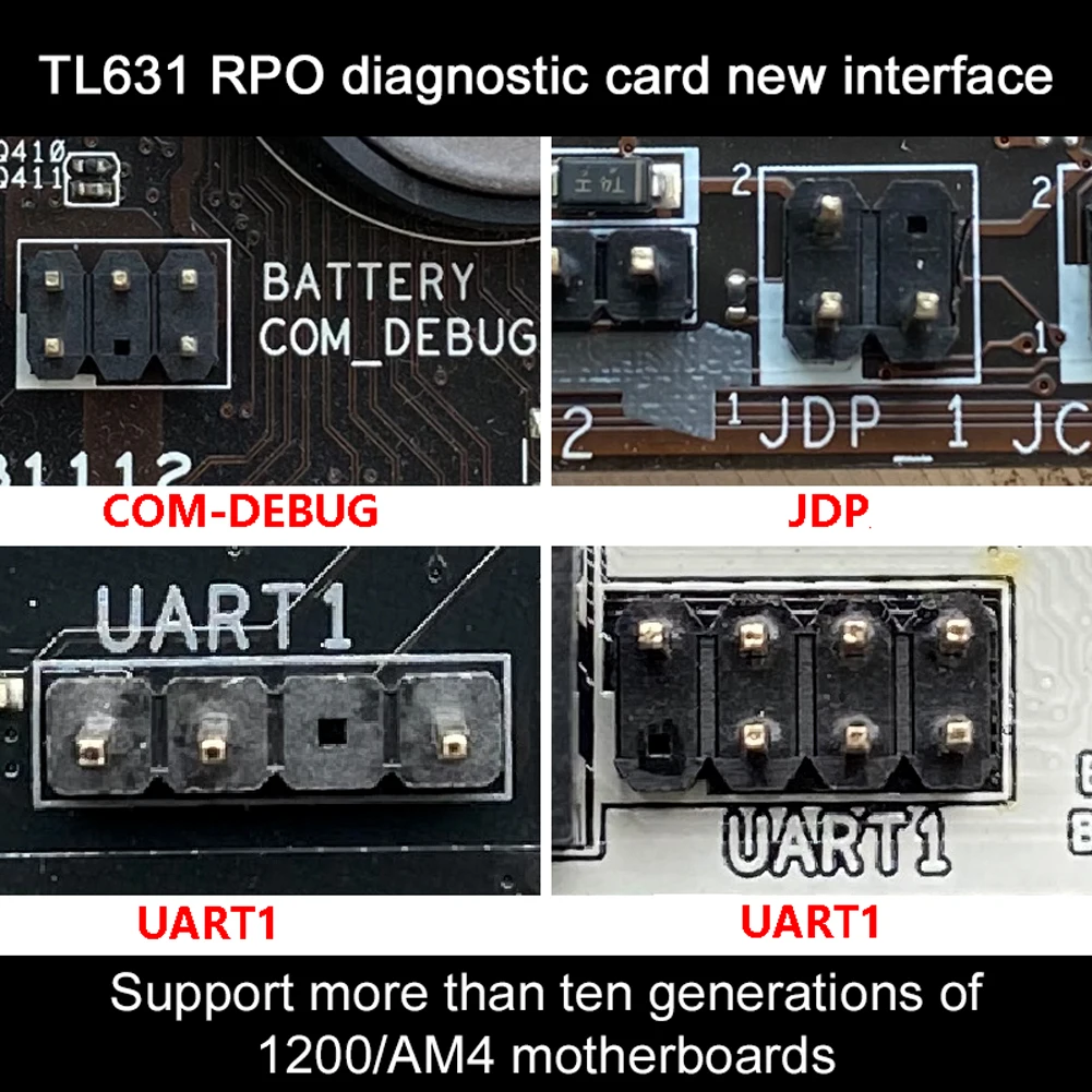 TL631 PRO Universal Laptop PCI Diagnose Card PC PCI-E Mini LPC Motherboard Diagnostic Analyzer Tester Debug Cards