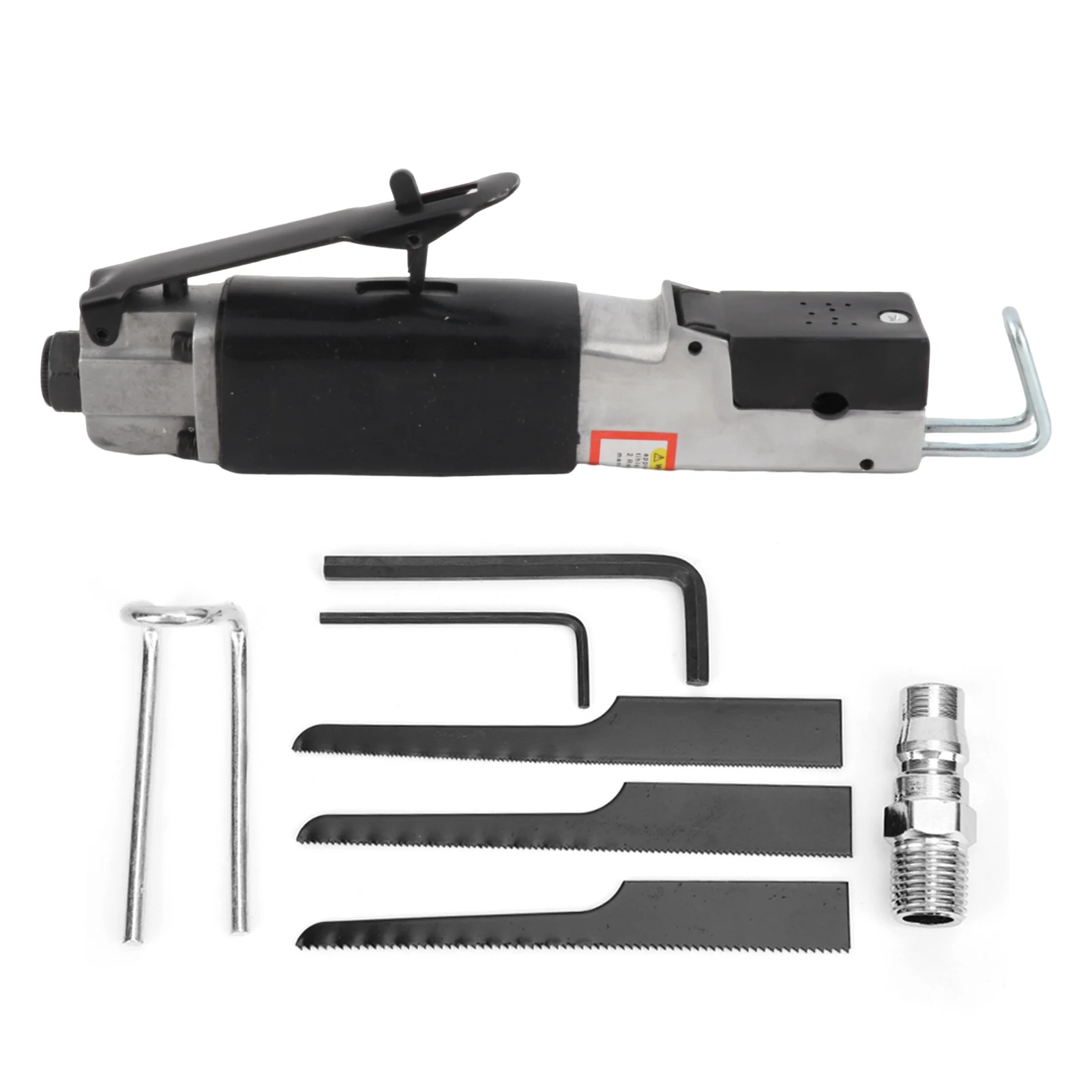 

Pneumatic Reciprocating Saw Soft Rubber Handle Cutting Tool with Wrench Saw Blade Reciprocating Saw