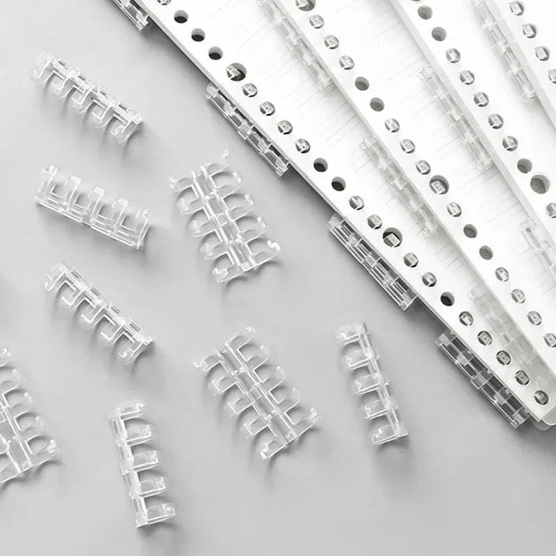 Frothenon anello di rilegatura ad anelli a 5 fori A5A6 Planner segmentato poroso a fogli mobili anelli per raccoglitori accessori per ufficio scolastico