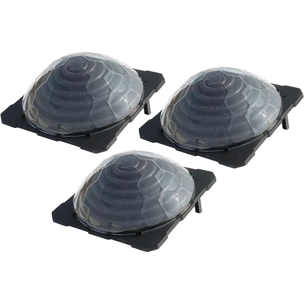 

Нагреватель для наземных бассейнов, комплект из 3 контурных нагревательных спиралей для купольных бассейнов