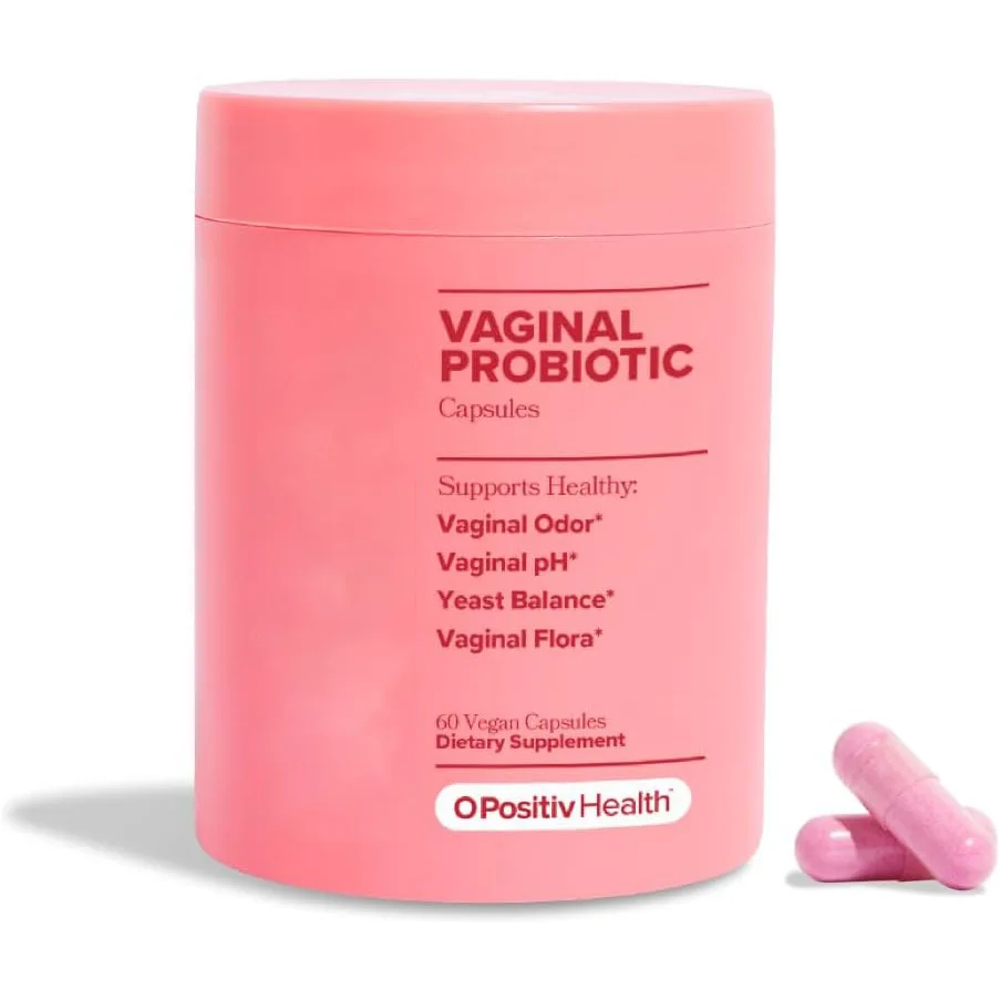 Vaginal Probiotics for Women pH Balance with Prebiotics & Lactobacillus Probiotic Blend - Women Vaginal Health Supplement 60 pcs