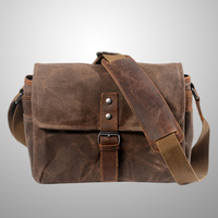 Waterproof Canvas Camera Bag Casual Single Shoulder Lightweight Protective Anti-Theft Tear-Resistant Outdoor Digital Storage