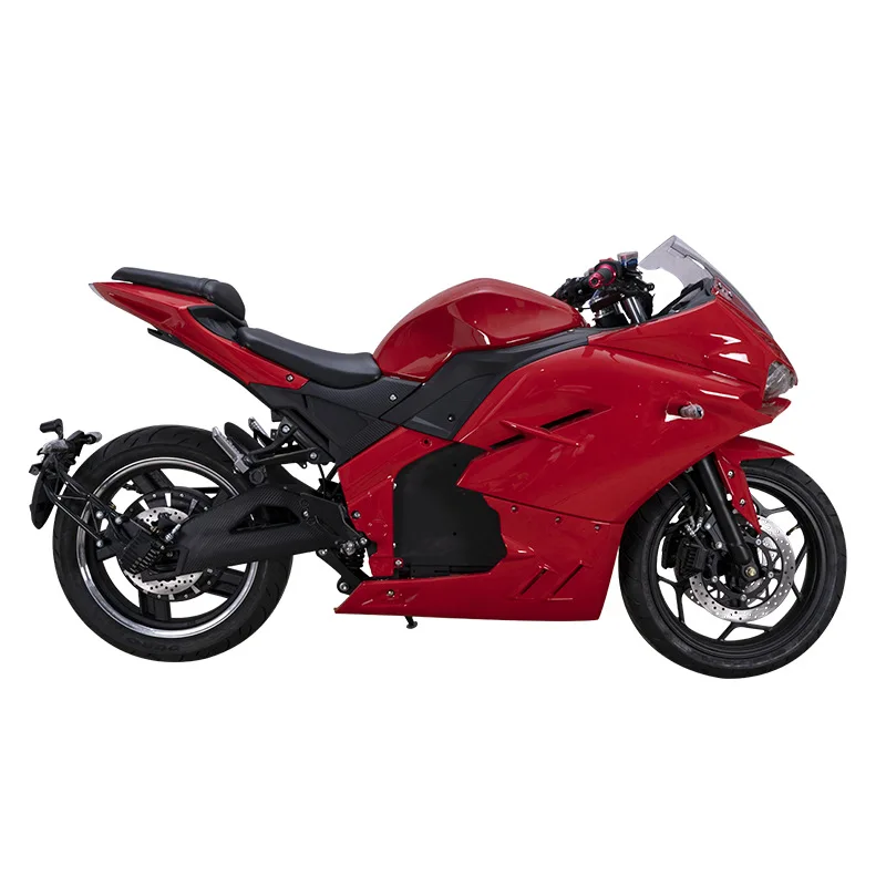 2000w 2 wheels motorcycle racing 3000w 5000w strong power lithium 72V motorcycle for adult