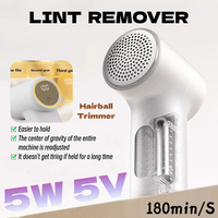 New Household Electric Lint Remover 3 Gears Adjustable Wireless LED Digital Display Hairball Trimmer Portable Sweater Epilator