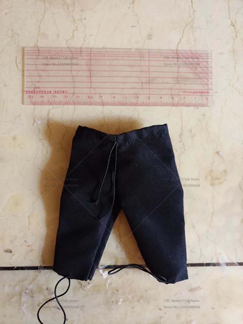 Odzież męska w skali 1/6, styl codzienny, dojazdy do pracy, styl osobisty, niebieska koszula i czarne spodnie, pasuje do 12-calowej figurki żołnierza.