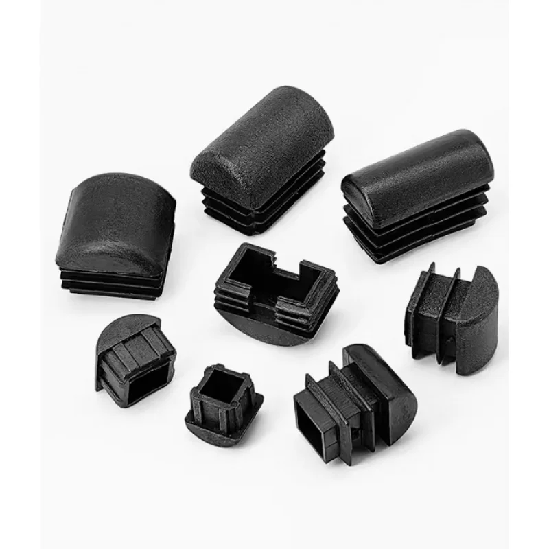 Picture 6: Rubber Inserts Plug Hemispherical End Caps Tube Pipe Black White 16x16/25x25/20x30/20x40/20x50/25x40/25x50/30x40/30x50/30x60mm