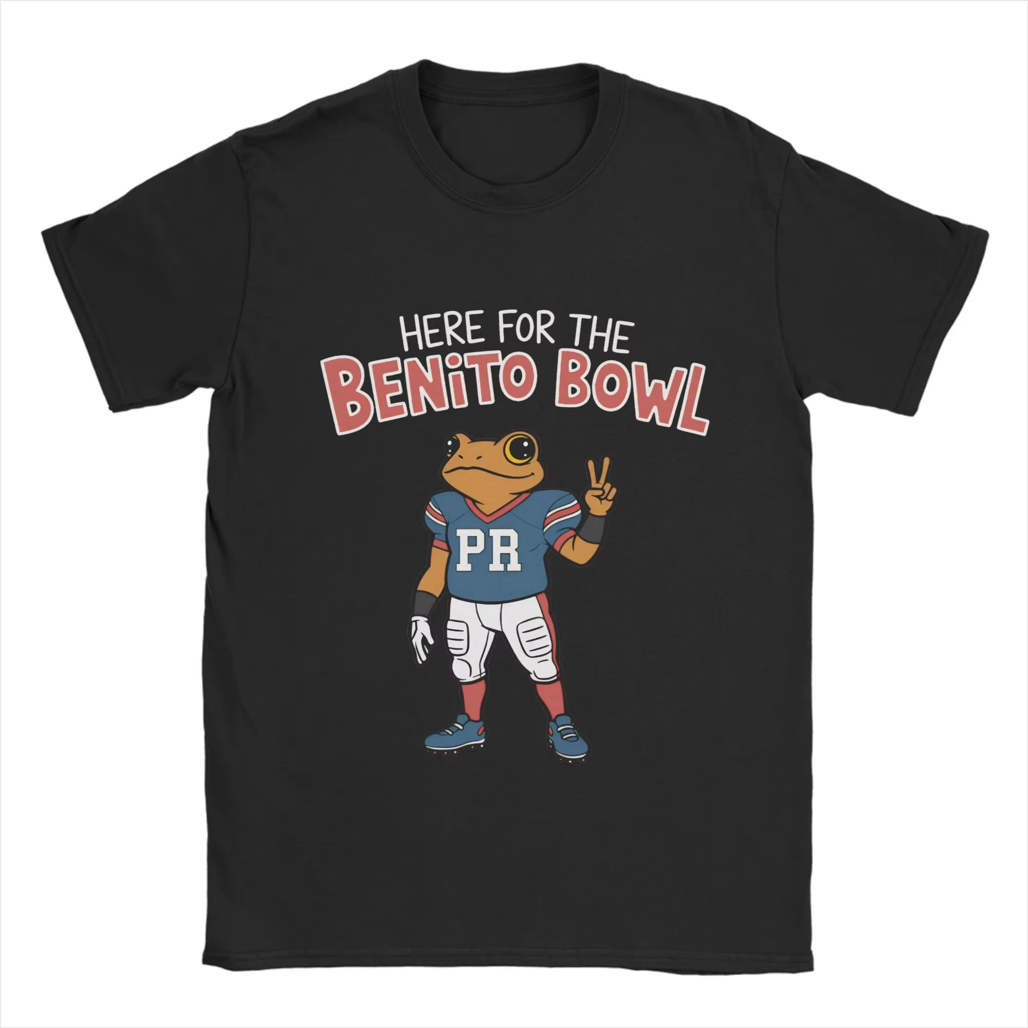 Camiseta gráfica Bad Bunny Super Bowl LX de algodón unisex de manga corta holgada Puerto Rico Sapo Concho Y2k Hip Hop nueva camiseta de verano para hombre