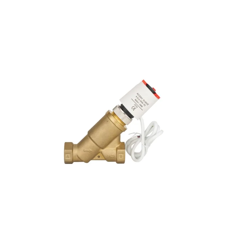

Electric dynamic balancing valve for water flow control and central air conditioning