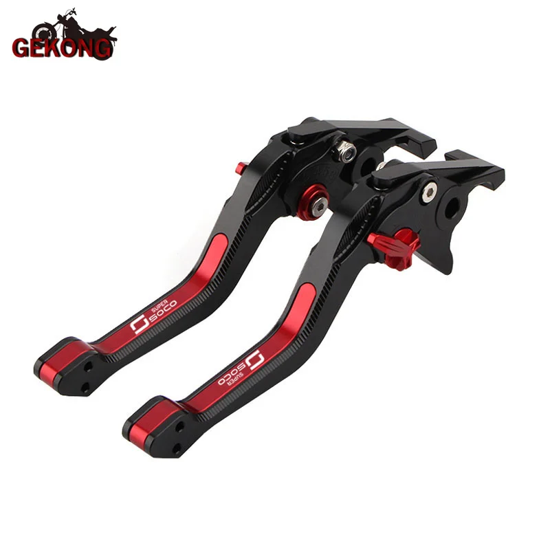 For Super Soco TC TCmax TS TSx CNC 3D Rhombus Brake Clutch Levers