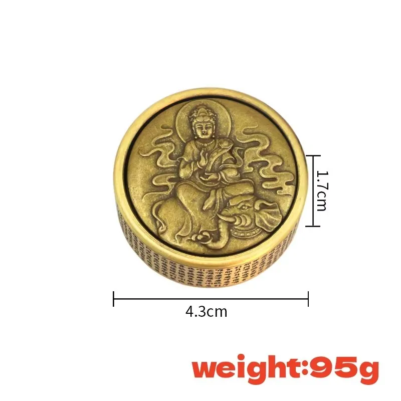 Metall Zen Buddha Fingertip Gyroskop Fidget Spinner Erwachsene Angst Relief Spielzeug Ansiedad Alivio Del Estres Exquisites Geschenk für Erwachsene