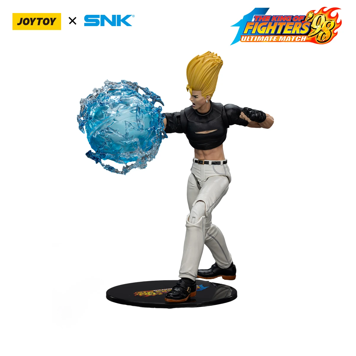JOYTOY SNK 1/18 Action Figures KOF 98UM Hero Team Kyo Kusanagi Goro Daimon Benimaru Nikaido view 6