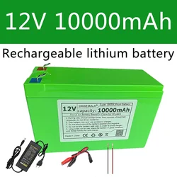 12v Battery 10000mAh 18650 lithium battery pack built-in 20A BMS electric toy car battery LED lighting