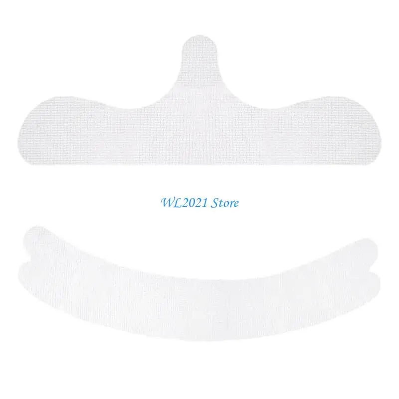 

G5GC 10Pcs Disposable Bra Liners/Tummy Liners for Sweat Rash Under Breast Sweat Absorber Pads/Under Belly Sweat Liners Gifts