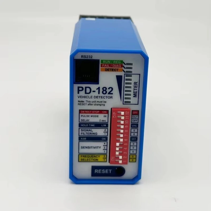 Mais novo detector indutivo de loop único detector de veículo PD-182 AC