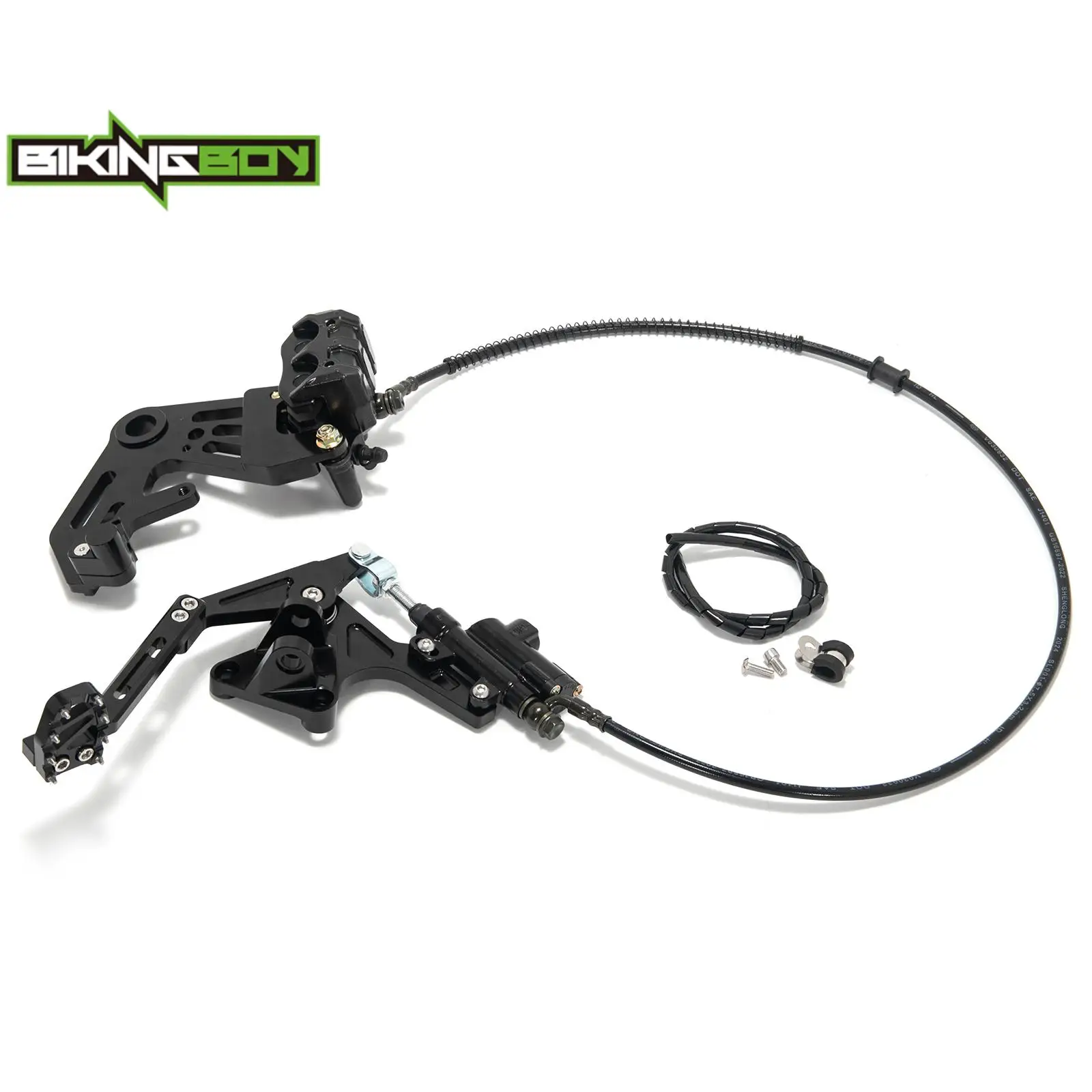 BIKINGBOY Hydraulic Rear Foot Brake For Surron Ultra Bee Sur-ron UB Electric Dirt Aluminium Alloy Off-road MX Motocross